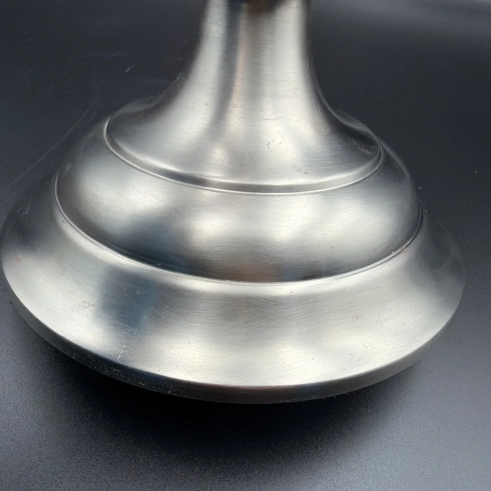 Pottery Barn Silver Brushed Nickel Jewelry Stand‎ 17.5